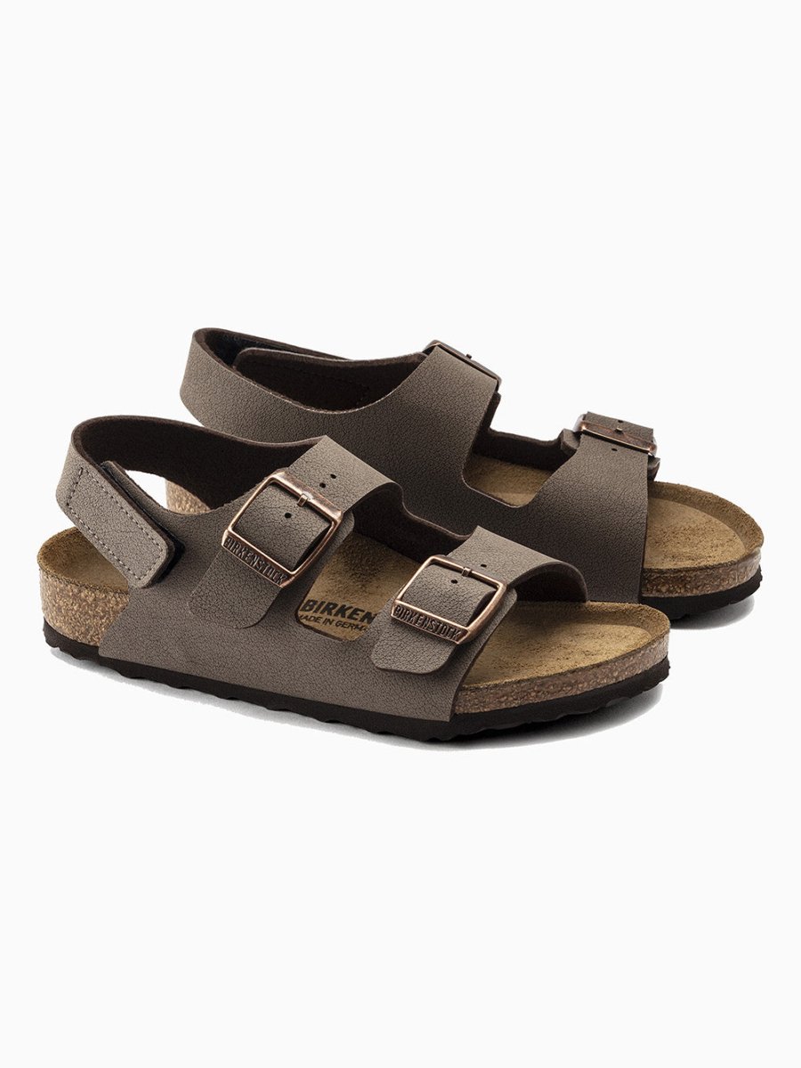 Kids Milano Birko - Flor Nubuklæder Sandaler - Børn - Mocha - Normal - Gumpel & Co
