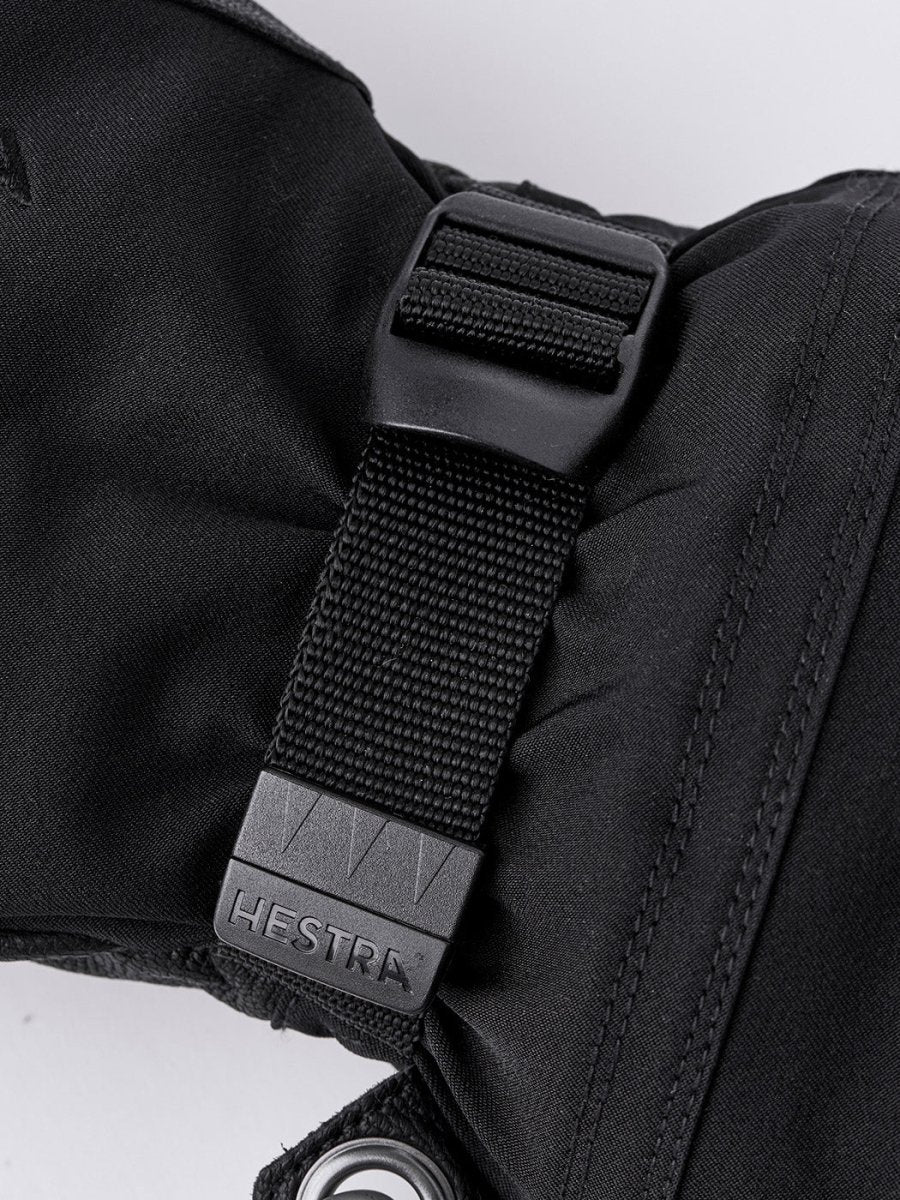 Army Leather Extreme Mitt Skivante - Unisex - Black/Black - Gumpel & Co