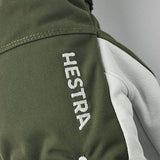 Army Leather Heli 5-finger Skihandsker - Unisex - Olive