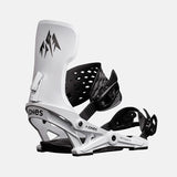 Meteorite Snowboardbindinger - White