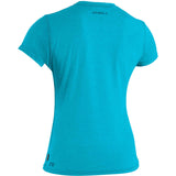 Women's TRVLR Hybrid Kortærmet UPF 50+ UV T-shirt - Dame - Turquoise