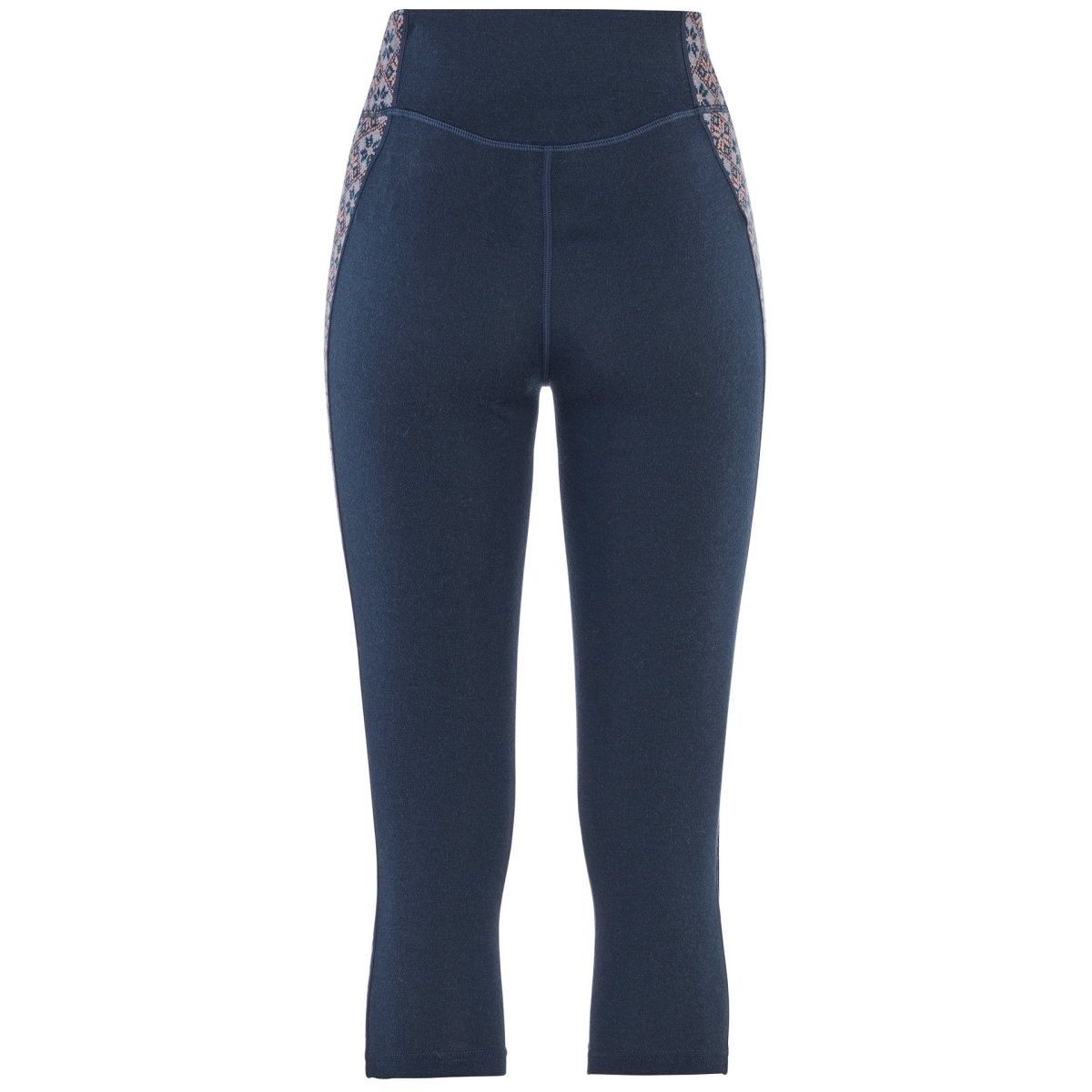 Women's Rose Light Capri 3/4 100% Merino Skiunderbukser - Dame - Royal - Gumpel & Co