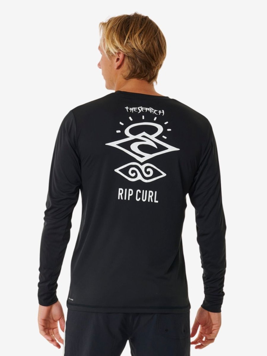 Icons Surflite Long Sleeve UV T-shirt - Herre - Black - Gumpel & Co