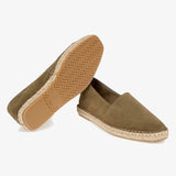 Men's Palma Læder Espadrillos - Herre - Khaki