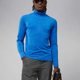 Men's Luke Half Zip Midlayer - Herre - Nautical Blue