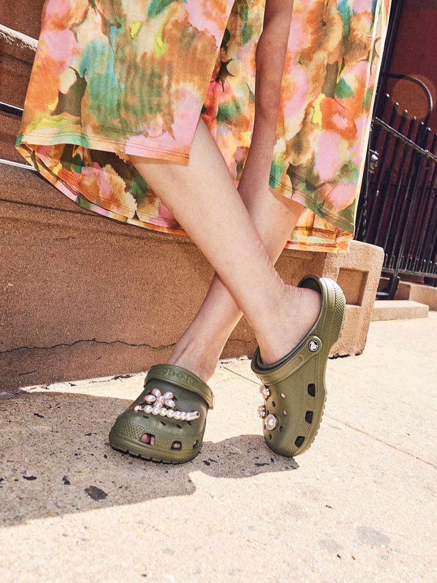 Classic Clog Crocs - Voksne - Army Green - Gumpel & Co