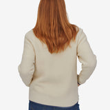 Women's Retro Pile Fleecetrøje - Dame - Natural