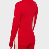 Voss 1/4 zip - Women - Red