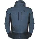 Men's Explorair Alpha Hoddy - Herre - Metal Blue/Dark Blue