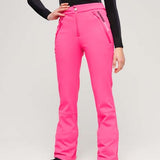 Women's Softshell Slim Skibukser - Dame - Hyper Magenta Pink