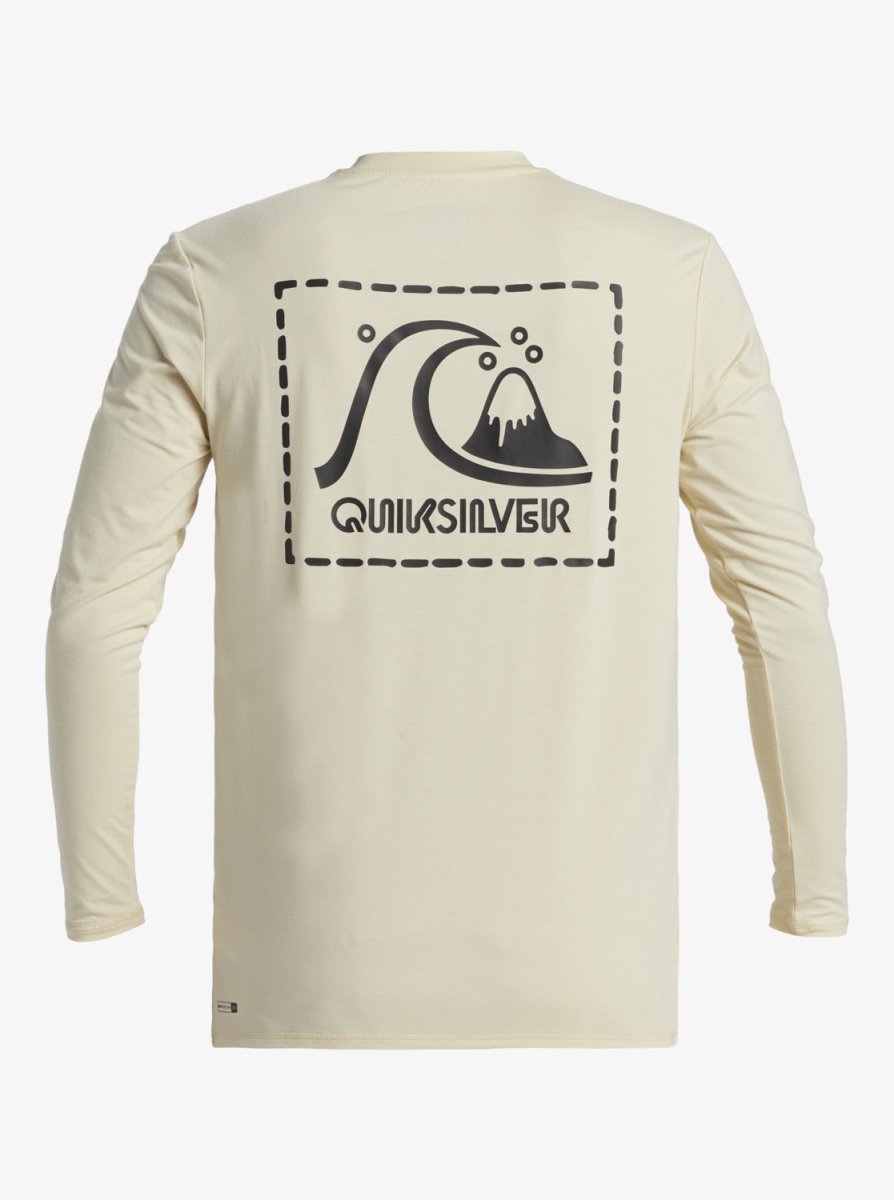 Men's DNA Surf Long Sleeve UV T-Shirt - Herre - Oyster White - Gumpel & Co
