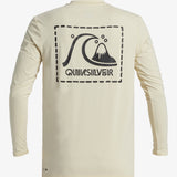 Men's DNA Surf Long Sleeve UV T-Shirt - Herre - Oyster White