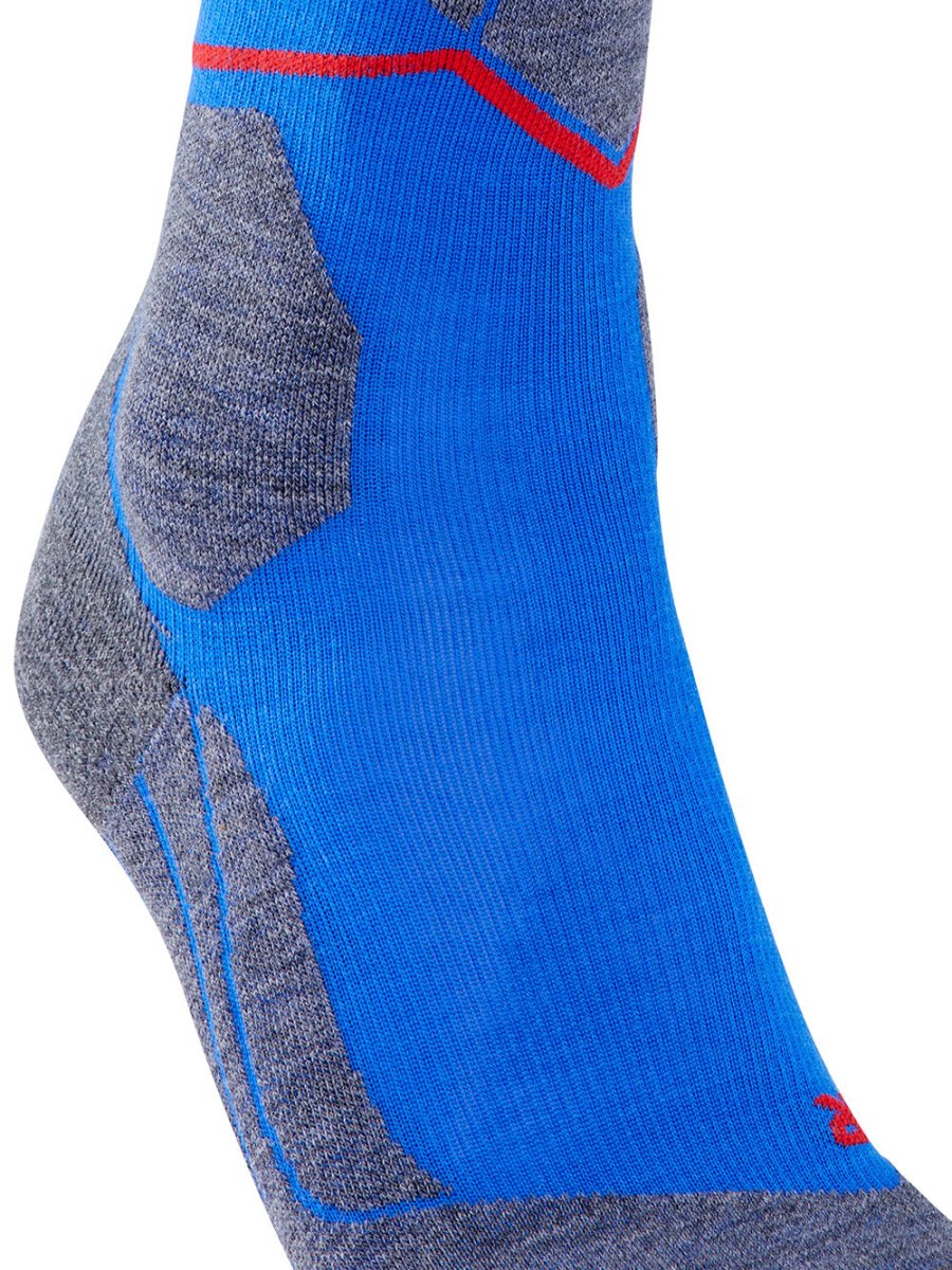 SK4 Advanced Compression Merinould Skisokker - Herre - Blue - Gumpel & Co