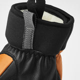 Army Leather Wool Terry 5-finger - Herre - Cork