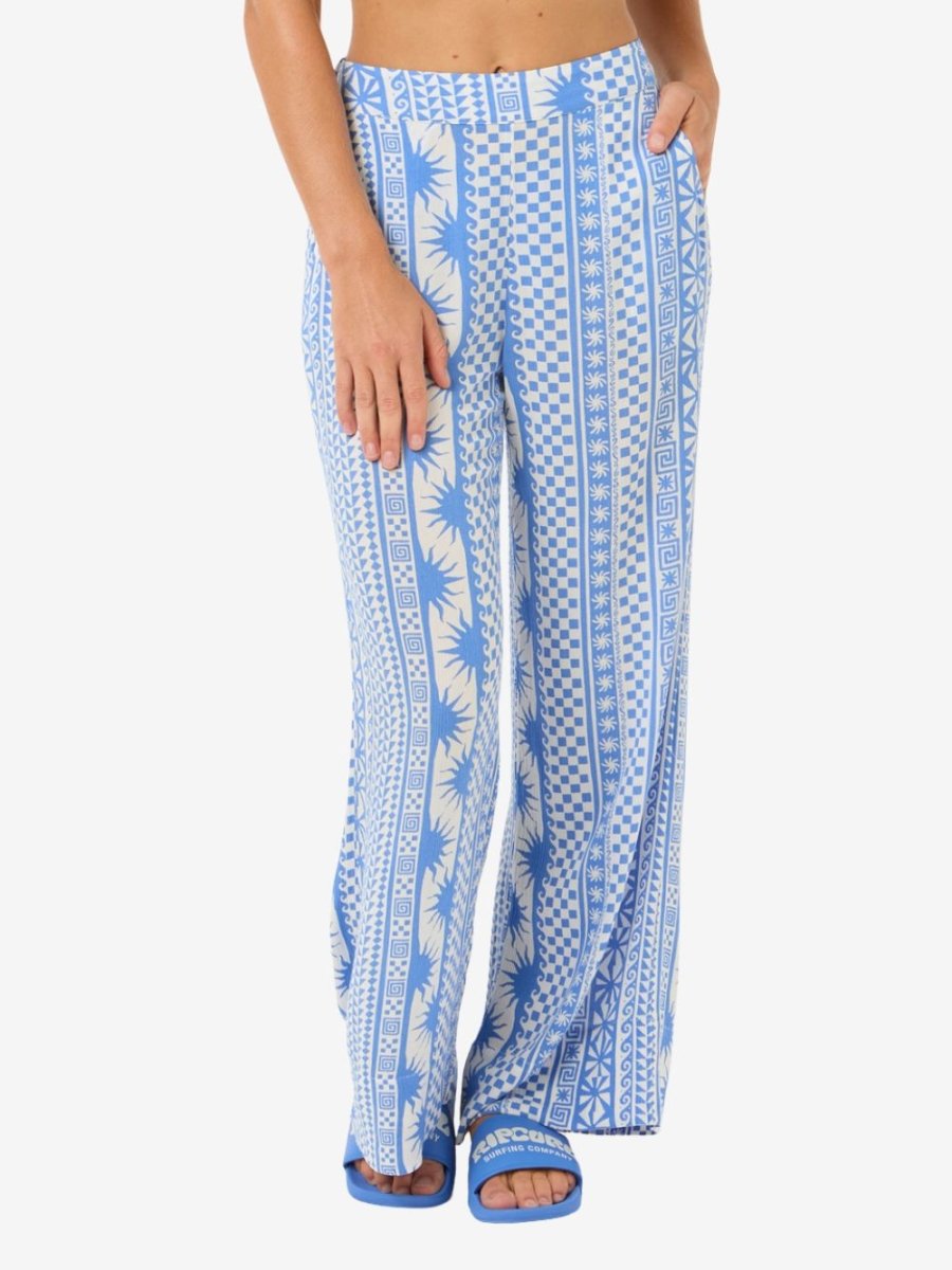 San Carlos Beach Pant - Dame - Blue - Gumpel & Co