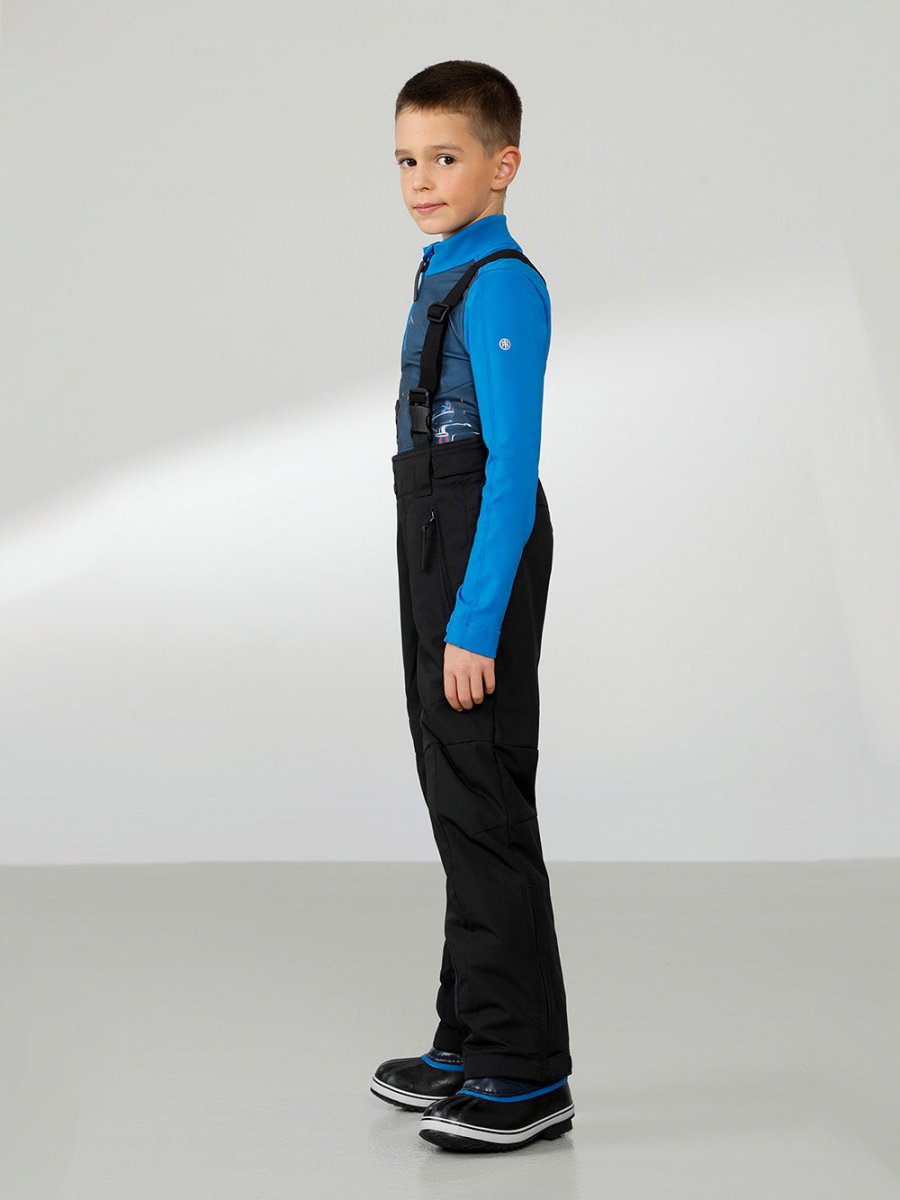 Junior Bib Skibukser - Børn - Black - Gumpel & Co