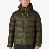Fitz Roy Down Hooded Jakke - Herre - Pine Green