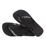 Brasil Logo Klipklapper - Unisex - Black/Black