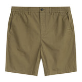 Men's Fig Loose Poplin Shorts - Herre - Burned Olive