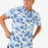 Dreamer Barrel Killa Short Sleeve Shirt - Herre - Sky Blue