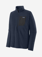 R1 Air Zip Neck Midlayer - Herre - Navy