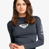 Whole Hearted UV-bluse m/lange ærmer til damer - Indigo