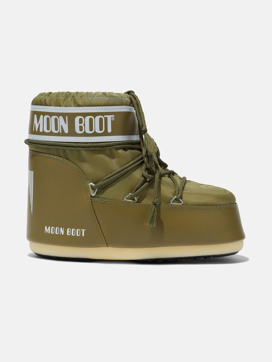 Icon Low Nylon Vinterstøvle - Unisex - Khaki - Gumpel & Co