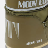 Icon Low Nylon Vinterstøvle - Unisex - Khaki