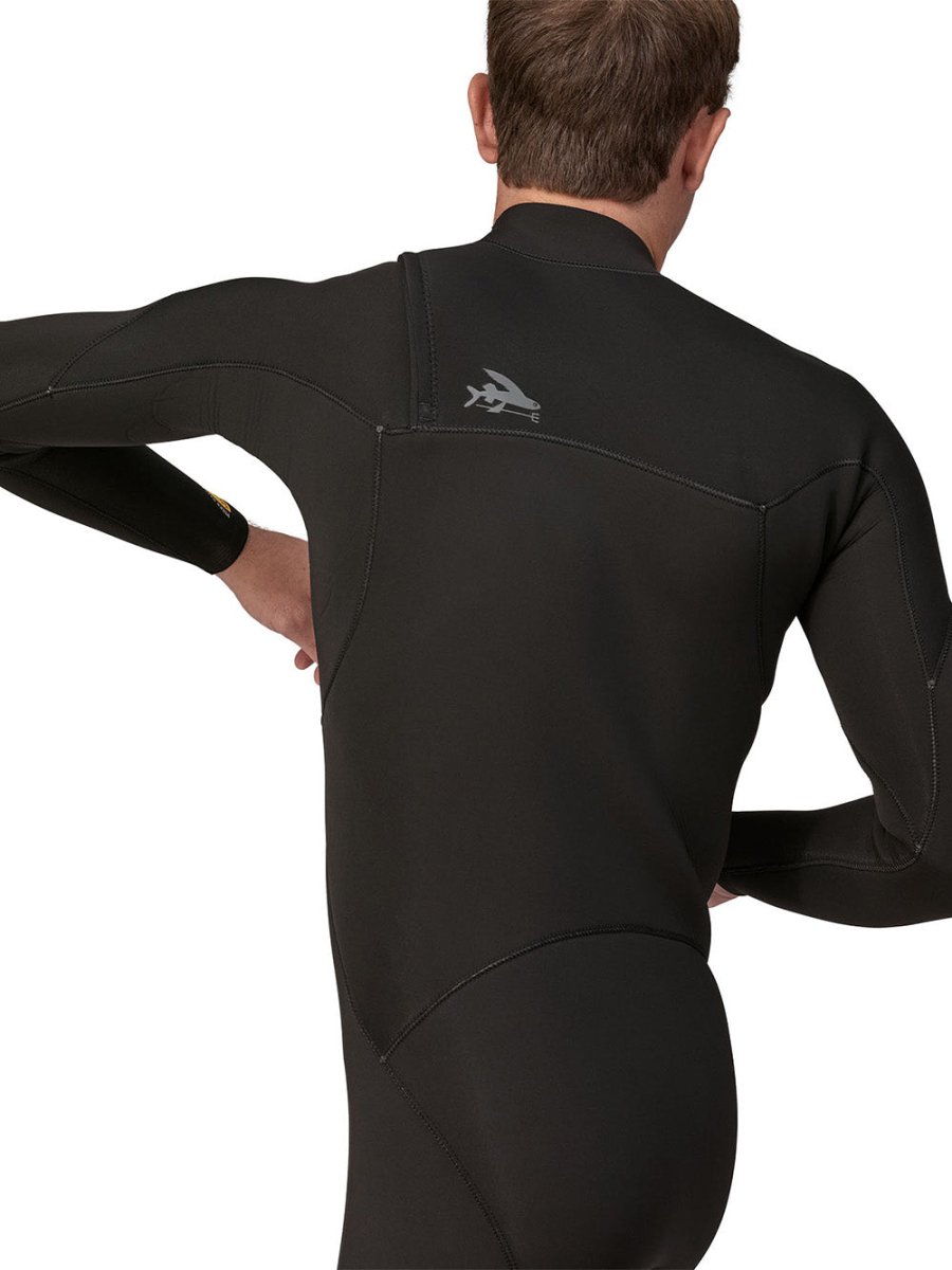 R2 Yulex Regulator Front - Zip 3/3.5mm Våddragt - Herre - Black - Gumpel & Co