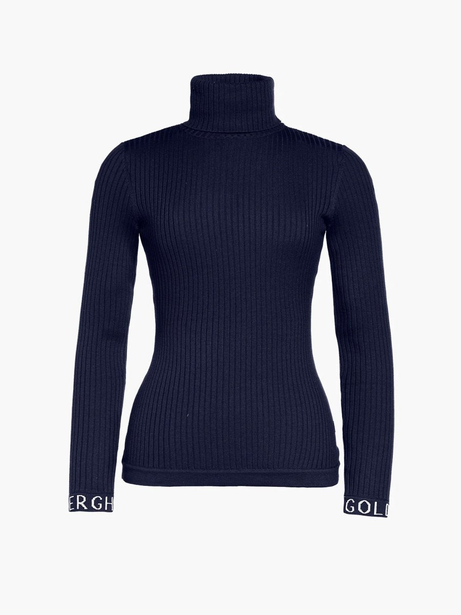 Women's Mira Uldsweater - Dame - French Blue - Gumpel & Co