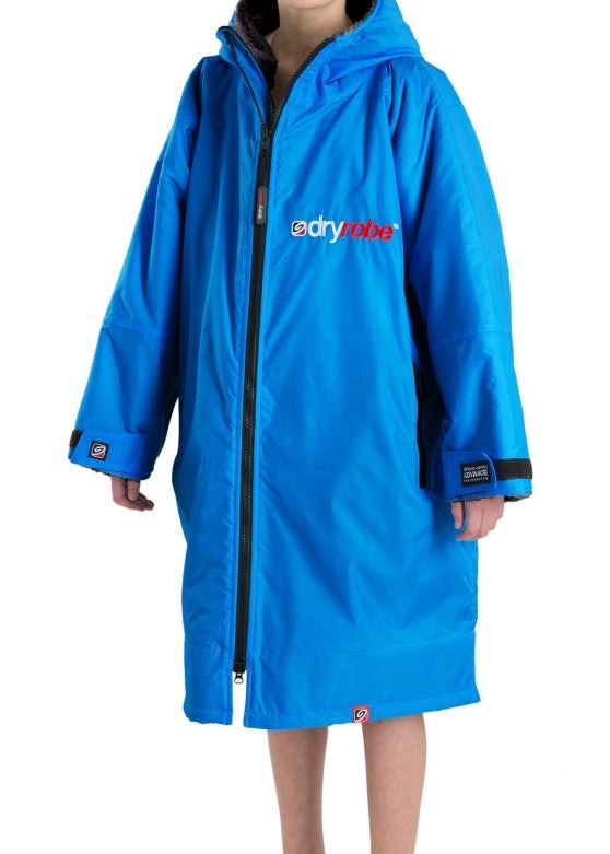 Kid's Advance Long Sleeve Surf Poncho | Børn | Cobalt Blue - Gumpel & Co