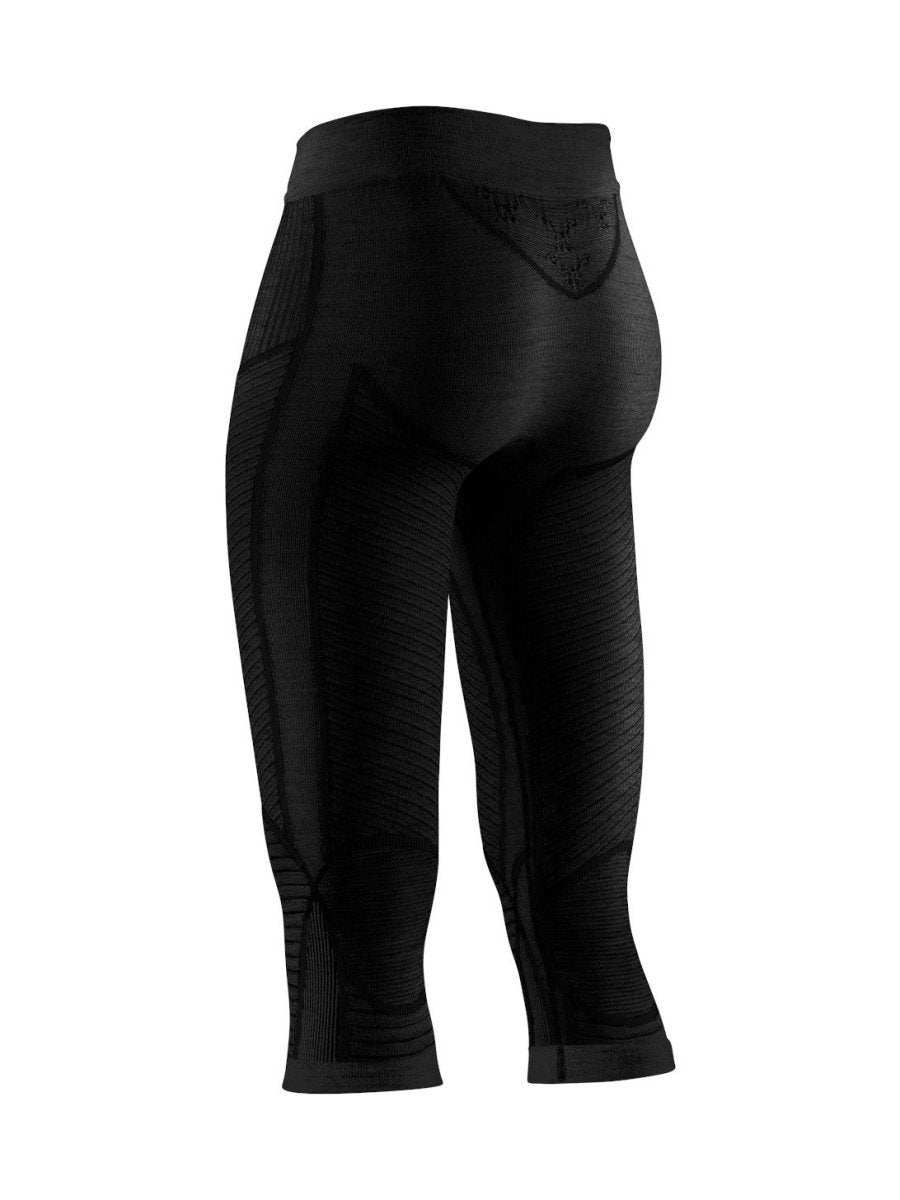 Women's Apani 4.0 Merinould 3/4 Skiunderbukser - Dame - Black/Black - Gumpel & Co