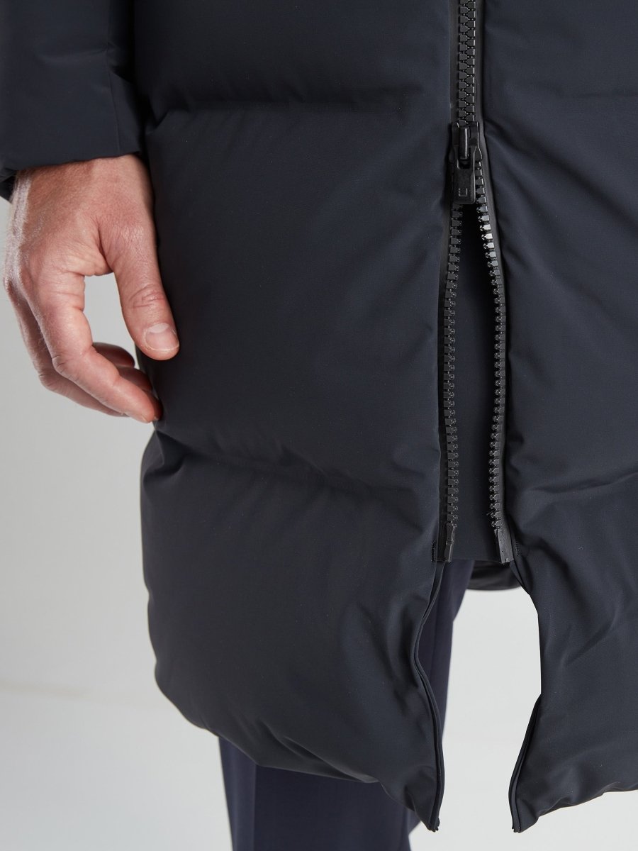 Tycoon Dunfrakke - Herre - Sort - Gumpel & Co