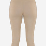 Women's Rose Light Capri 3/4 100% Merino Skiunderbukser - Dame - Oat