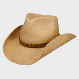 Western Raffi Stråhat - Unisex - Beige