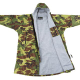 Advance Long Sleeve Surf Poncho | Voksne | Camo/Grey