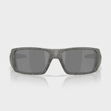 Heliostat - prizm black Lenses / matte grey ink fingerprint Frame