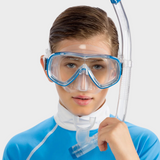 Ondina - Snokelsæt til børn 7-13 år - Clear/Blue