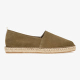 Men's Palma Læder Espadrillos - Herre - Khaki