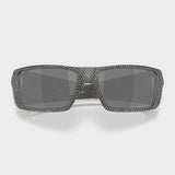Heliostat - prizm black Lenses / matte grey ink fingerprint Frame