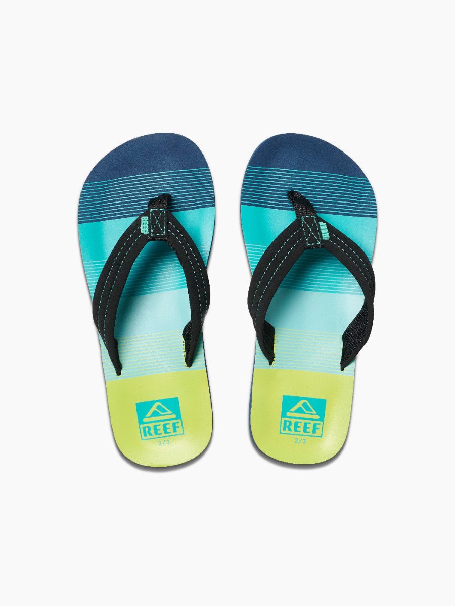 Kids Ahi Klipklapper | Børn | Aqua/Green - Gumpel & Co