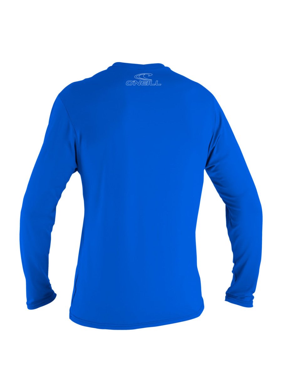 Kids Basic Skins Længærmet UV t-shirt - Børn - Pacific Blue - Gumpel & Co