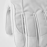 Female Heli 5-finger Skihandsker - Dame - Pale Grey/Off White