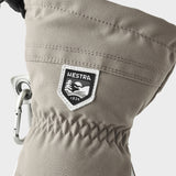 Female Heli 3-finger Skihandsker - Dame - Khaki/Off White