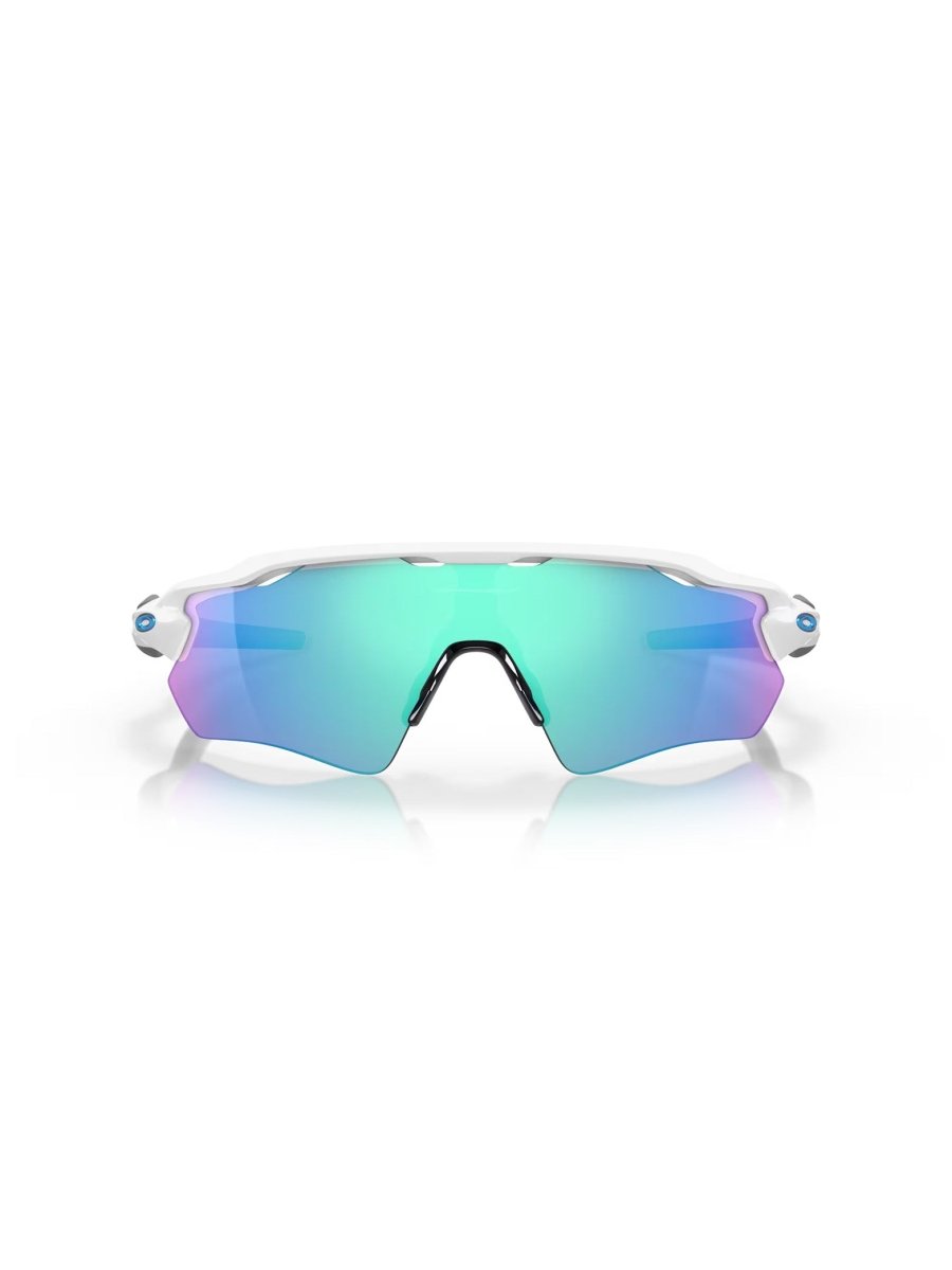 Radar EV Parth Sportsbriller - Polished White Frame/Prizm Sapphire Lenses - Gumpel & Co