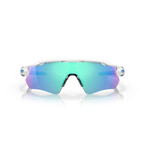 Radar EV Parth Sportsbriller - Polished White Frame/Prizm Sapphire Lenses