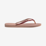 Slim Glitter II Klipklapper - Dame - Pink/Pink