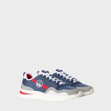 Horizon Jet Sneaker - Herre - Dark Denim | Grey Red
