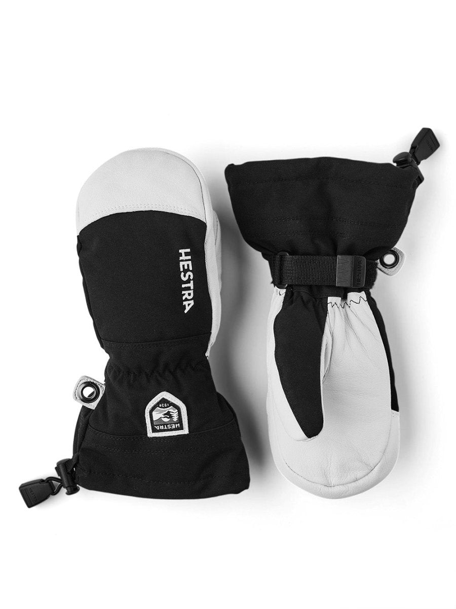 Kids Army Leather Heli Skivanter - Børn - Black - Gumpel & Co