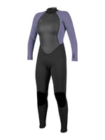 Wms Reactor 2 3/2 Back Zip Full Våddragt - Dame - Black/Mist